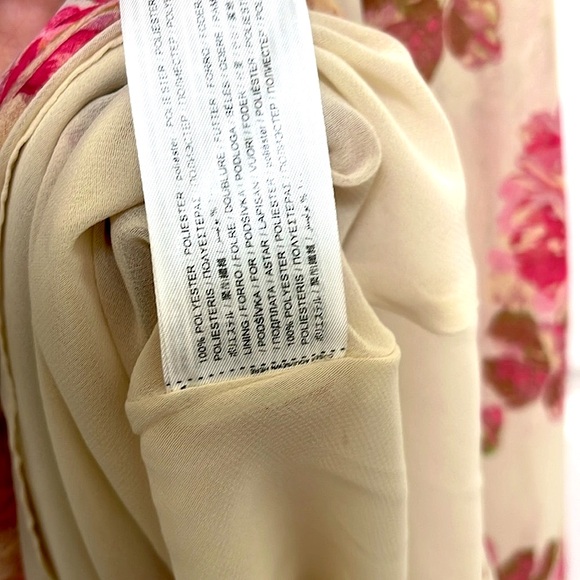 NWT MANGO Selection Asymmetrical Floral Dress - Picture 9 of 9